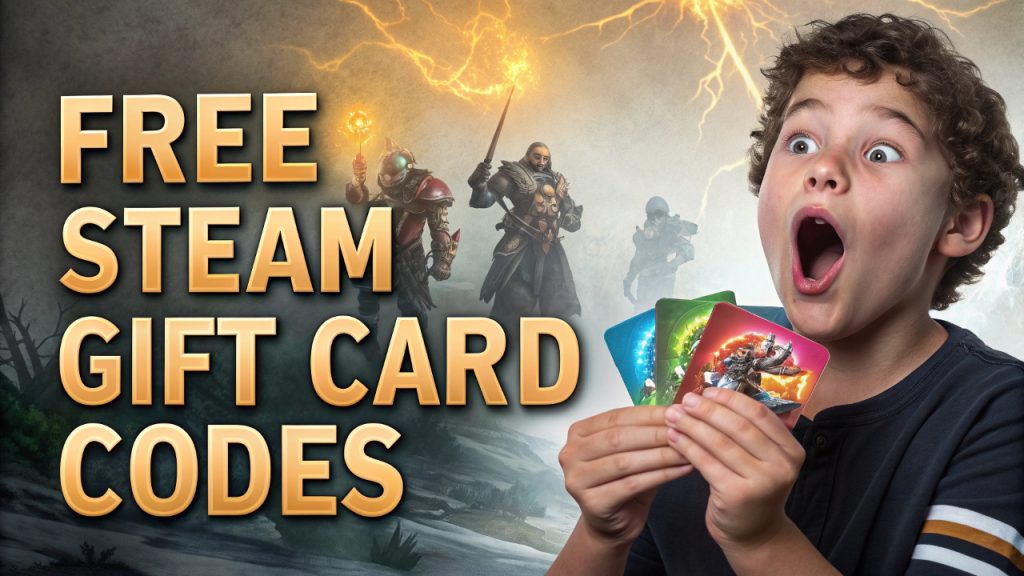 How to Claim Legit Free Steam Gift Card Codes Daily