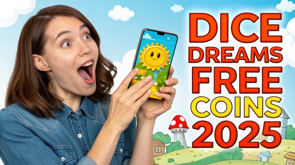Get Your Dice Dreams Free Rolls and Coins Today – 100% Working Link